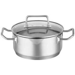 Rösle Expertiso Kısa Tencere Paslanmaz Çelik 20 cm 91944 - SEPETTE EKSTRA %10 İNDİRİM