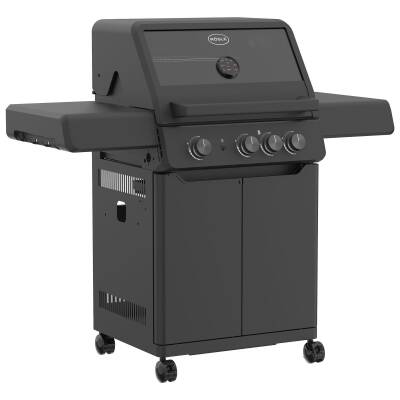 Rösle Allflame Peer 3 Gazlı Barbekü İstasyonu - Siyah - 1