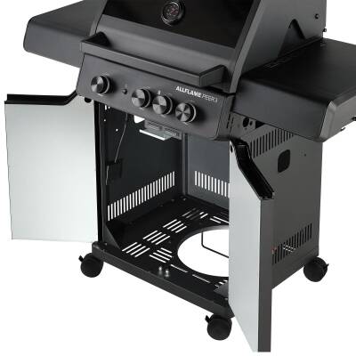 Rösle Allflame Peer 3 Gazlı Barbekü İstasyonu - Siyah - 4