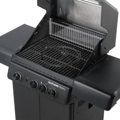 Rösle Allflame Peer 3 Gazlı Barbekü İstasyonu - Siyah - 5