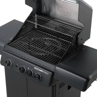 Rösle Allflame Peer 3 Gazlı Barbekü İstasyonu - Siyah - 6
