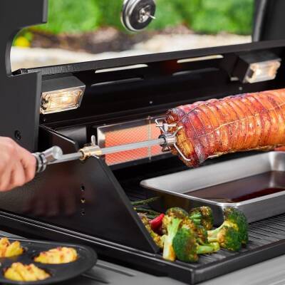 Rösle Premium Rotisserie G4/G6/F60 Barbekü Çevirme Aparatı 25436 - 3