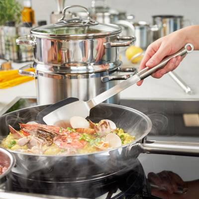 Rösle Silikon Uçlu Paslanmaz Çelik Spatula 10635 - 2